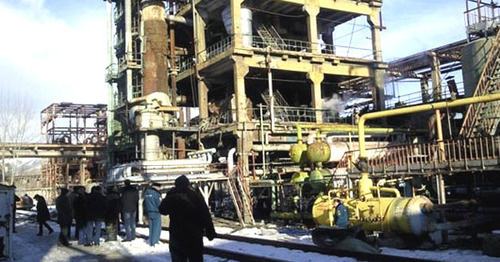 The chemical complex "Vanadzor-Khimprom". Photo: Faktinfo http://www.pastinfo.am/ru/node/6816 The chemical complex "Vanadzor-Khimprom". Photo: Faktinfo http://www.pastinfo.am/ru/node/6816