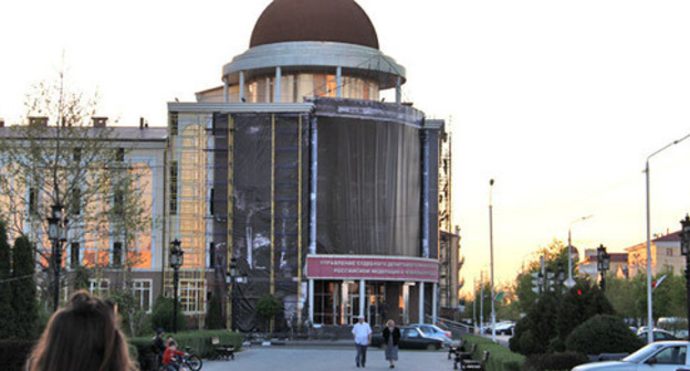 The building of the Office of the Judicial Department of the Supreme Court of the Chechen Republic. Photo by Magomed Magomedov for the "Caucasian Knot" The building of the Office of the Judicial Department of the Supreme Court of the Chechen Republic. Photo by Magomed Magomedov for the "Caucasian Knot"