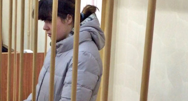 Varvara Karaulova. Photo: press service of the Lefortovo District Court of Moscow