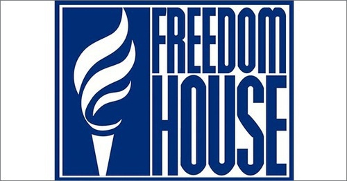Freedom House logo. Photo: Freedomhouse.org Freedom House logo. Photo: Freedomhouse.org