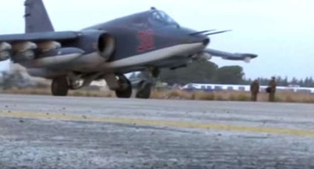 An airplane of Russian aviation. Screenshot of a video by the Ministry of Defence of the Russian Federation http://www.youtube.com/watch?v=igzjX1IKULw An airplane of Russian aviation. Screenshot of a video by the Ministry of Defence of the Russian Federation http://www.youtube.com/watch?v=igzjX1IKULw