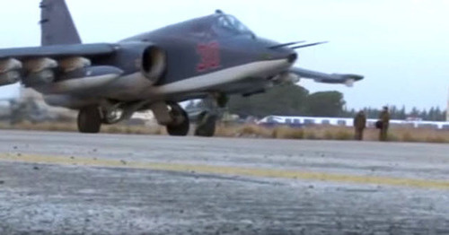 An airplane of Russian aviation. Screenshot of a video by the Ministry of Defence of the Russian Federation http://www.youtube.com/watch?v=igzjX1IKULw An airplane of Russian aviation. Screenshot of a video by the Ministry of Defence of the Russian Federation http://www.youtube.com/watch?v=igzjX1IKULw