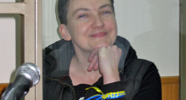Nadezhda Savchenko in the Donetsk City Court, November 2, 2015. Photo by Konstantin Volgin for the ‘Caucasian Knot’. 