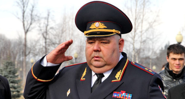 Arthur Akhmetkhanov, Minister of the Internal Affairs for North Ossetia. Photo https://15.mvd.ru/news/item/817667