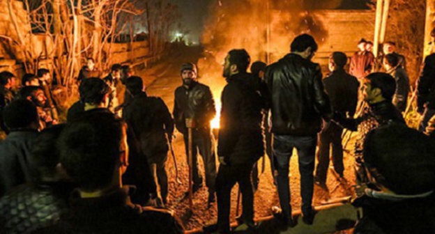 Protests in the village of Nardaran. Azerbaijan, November 26, 2015. Photo by Aziz Karimov for the "Caucasian Knot"