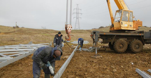 Power line construction. Photo: http://kerch.com.ru Power line construction. Photo: http://kerch.com.ru