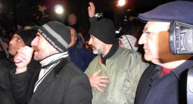 The participants of the march of the "New Armenia". Yerevan, December 4, 2015. Photo by Tigran Petrosyan for the "Caucasian Knot"