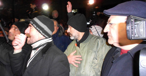 The participants of the march of the "New Armenia". Yerevan, December 4, 2015. Photo by Tigran Petrosyan for the "Caucasian Knot" The participants of the march of the "New Armenia". Yerevan, December 4, 2015. Photo by Tigran Petrosyan for the "Caucasian Knot"