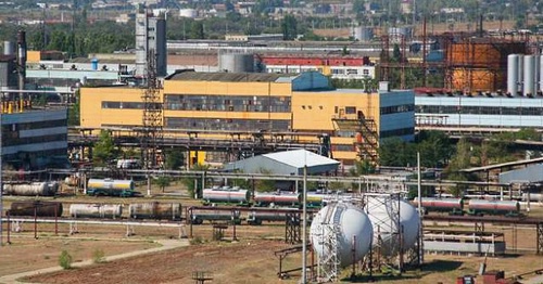 "Caustic" Factory in Volgograd. Photo: Rsppvo.ru "Caustic" Factory in Volgograd. Photo: Rsppvo.ru