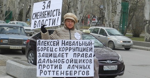 Natalia Dorozhnova, December 12, 2015. Photo by Tatiana Filimonova for the ‘Caucasian Knot’. 