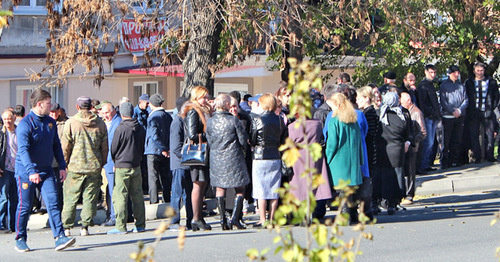 Vladimir Tskaev's funeral. The village of Koban, North Ossetia, November 4, 2015. Photo by Emma Marzoeva for the "Caucasian Knot" Vladimir Tskaev's funeral. The village of Koban, North Ossetia, November 4, 2015. Photo by Emma Marzoeva for the "Caucasian Knot"