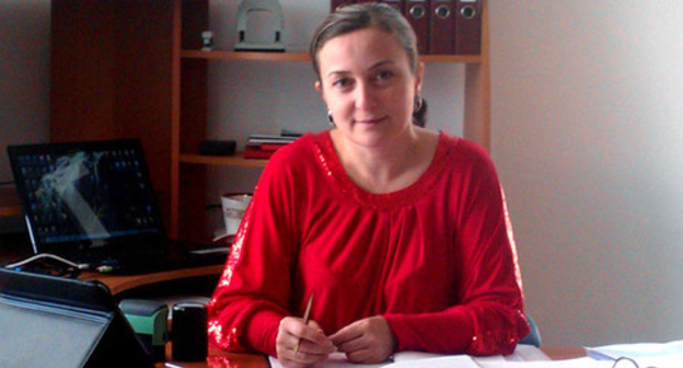 Zariyat Akabaeva, the head of the Union of KChR's NGOs and active citizens. Photo by Asya Kapaeva for the "Caucasian Knot" Zariyat Akabaeva, the head of the Union of KChR's NGOs and active citizens. Photo by Asya Kapaeva for the "Caucasian Knot"