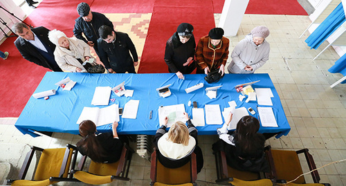 Election committee. Photo by Aziz Karimov for the "Caucasian Knot" Election committee. Photo by Aziz Karimov for the "Caucasian Knot"