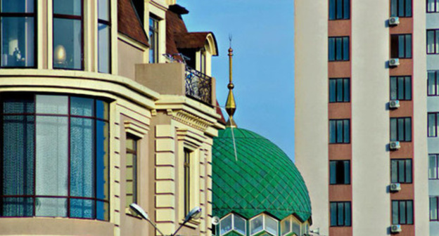 The An-Nadyriya mosque on Kotrova Street. Photo: Islam Andiyskiy http://www.odnoselchane.ru/ The An-Nadyriya mosque on Kotrova Street. Photo: Islam Andiyskiy http://www.odnoselchane.ru/