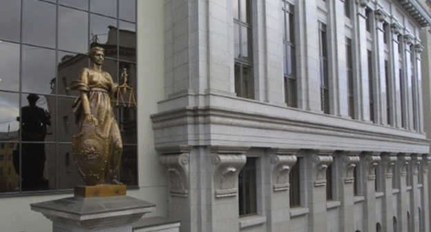Statue of Themis at the building of the Russia's Supreme Court. Photo: Supcourt.ru