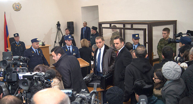 The first session of the court that considers the murder in Gyumri of seven members of Avetisyan family. Photo: Sputnik, http://sputnikarmenia.ru/armenia/20151218/1427096.html The first session of the court that considers the murder in Gyumri of seven members of Avetisyan family. Photo: Sputnik, http://sputnikarmenia.ru/armenia/20151218/1427096.html