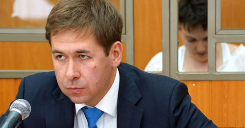 Ilya Novikov, advocate of Nadezda Savchenko. Photo: Anton Naumlyuk (RFE/RL) Ilya Novikov, advocate of Nadezda Savchenko. Photo: Anton Naumlyuk (RFE/RL)