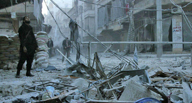 A combat in Aleppo. Syria. Photo: Freedom House https://www.flickr.com A combat in Aleppo. Syria. Photo: Freedom House https://www.flickr.com