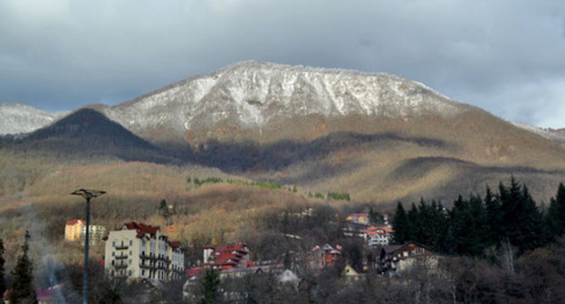 The resort of Krasnaya Polyana. Photo by Svetlana Kravchenko for the "Caucasian Knot" The resort of Krasnaya Polyana. Photo by Svetlana Kravchenko for the "Caucasian Knot"