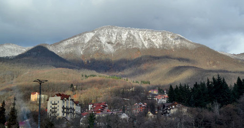 The resort of Krasnaya Polyana. Photo by Svetlana Kravchenko for the "Caucasian Knot" The resort of Krasnaya Polyana. Photo by Svetlana Kravchenko for the "Caucasian Knot"