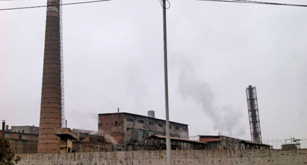 The "Electrozink" plant. Photo http://www.yabloko.ru/" The "Electrozink" plant. Photo http://www.yabloko.ru/"