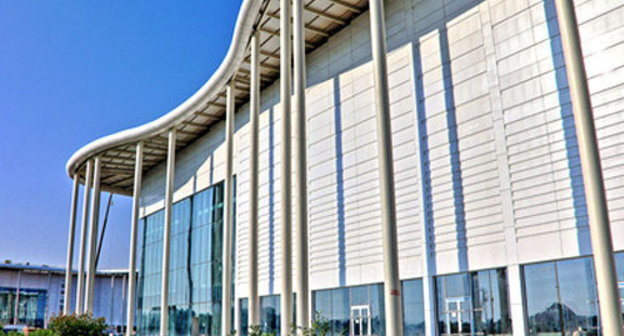 The main Olympic Media Centre. Photo: press service of the organizing committee "Sochi 2014" The main Olympic Media Centre. Photo: press service of the organizing committee "Sochi 2014"