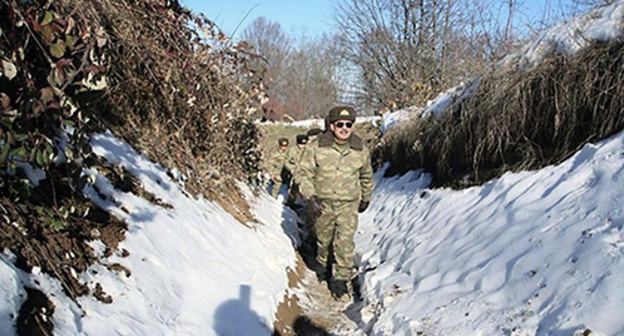 At the frontline of Azerbaijani Army. Photo: © mod.gov.az, http://ru.sputnik.az/karabakh/20160105/403247812.html At the frontline of Azerbaijani Army. Photo: © mod.gov.az, http://ru.sputnik.az/karabakh/20160105/403247812.html