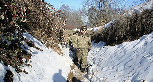At the frontline of Azerbaijani Army. Photo: © mod.gov.az, http://ru.sputnik.az/karabakh/20160105/403247812.html At the frontline of Azerbaijani Army. Photo: © mod.gov.az, http://ru.sputnik.az/karabakh/20160105/403247812.html