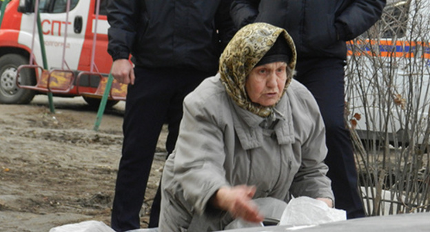 One of the tenants of the multi-storey building destroyed by an explosion in Volgograd. Photo by Tatyana Filimonova for the "Caucasian Knot" One of the tenants of the multi-storey building destroyed by an explosion in Volgograd. Photo by Tatyana Filimonova for the "Caucasian Knot"