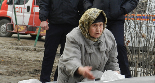 One of the tenants of the multi-storey building destroyed by an explosion in Volgograd. Photo by Tatyana Filimonova for the "Caucasian Knot" One of the tenants of the multi-storey building destroyed by an explosion in Volgograd. Photo by Tatyana Filimonova for the "Caucasian Knot"