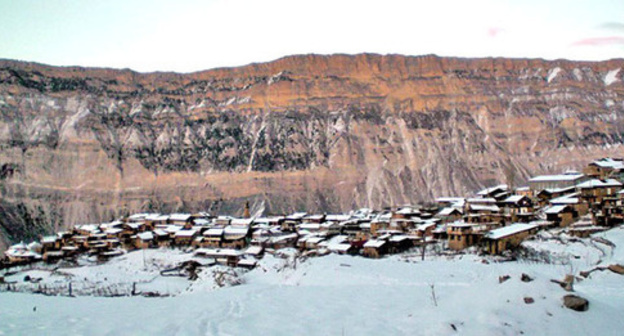 The village of Kvanada of the Tsumada District of Dagestan. Photo: Shamil Kuraev http://www.odnoselchane.ru/ The village of Kvanada of the Tsumada District of Dagestan. Photo: Shamil Kuraev http://www.odnoselchane.ru/