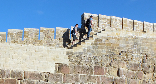 Naryn-Kala Fortress. Derbent. Photo by Patimat Makhmudova for the "Caucasian Knot" Naryn-Kala Fortress. Derbent. Photo by Patimat Makhmudova for the "Caucasian Knot"