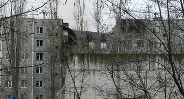 The multi-storey building collapsed in the explosion in Volgograd. Photo by Tatyana Filimonova for the "Caucasian Knot" The multi-storey building collapsed in the explosion in Volgograd. Photo by Tatyana Filimonova for the "Caucasian Knot"