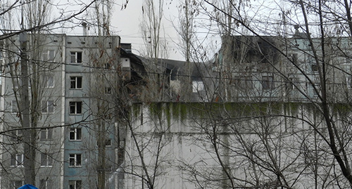 The multi-storey building collapsed in the explosion in Volgograd. Photo by Tatyana Filimonova for the "Caucasian Knot" The multi-storey building collapsed in the explosion in Volgograd. Photo by Tatyana Filimonova for the "Caucasian Knot"