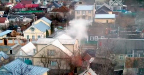 The spot of the special operation carried out in Tsiolkovsky Street. January 15, 2016. Photo: screenshot of a video made by an eyewitness of the special operation, YouTube.com The spot of the special operation carried out in Tsiolkovsky Street. January 15, 2016. Photo: screenshot of a video made by an eyewitness of the special operation, YouTube.com