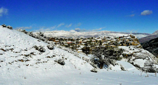The village of Kharachi of the Untsukul District of Dagestan. Photo: Akhmed Magomedov http://www.odnoselchane.ru/ The village of Kharachi of the Untsukul District of Dagestan. Photo: Akhmed Magomedov http://www.odnoselchane.ru/