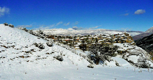 The village of Kharachi of the Untsukul District of Dagestan. Photo: Akhmed Magomedov http://www.odnoselchane.ru/ The village of Kharachi of the Untsukul District of Dagestan. Photo: Akhmed Magomedov http://www.odnoselchane.ru/