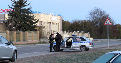 Law enforcers in the streets of the village of Chegem-2. Photo http://nac.gov.ru/ Law enforcers in the streets of the village of Chegem-2. Photo http://nac.gov.ru/
