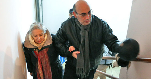 Leyla and Arif Yunus. Photo by Aziz Karimov for the ‘Caucasian Knot’. Leyla and Arif Yunus. Photo by Aziz Karimov for the ‘Caucasian Knot’.