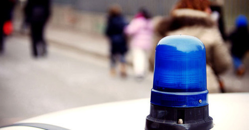Police car. Photo: http://www.riakchr.ru/dvukh-sotrudnikov-mvd-dagestana-mogut-uvolit-iz-za-snyatogo-video-porochashchem-dostoinstvo-kollegi-iz-chechni/