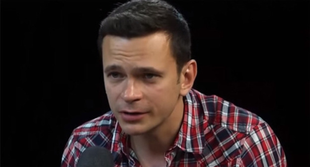 Ilya Yashin. Photo: screenshot of a video "Towards the elections", https://www.youtube.com/watch?v=nd9QEOH-dh4