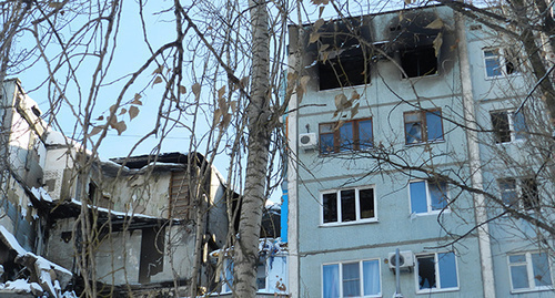 The apartment block in Volgograd destroyed by the explosion. Photo by Tatyana Filimonova for the "Caucasian Knot" The apartment block in Volgograd destroyed by the explosion. Photo by Tatyana Filimonova for the "Caucasian Knot"