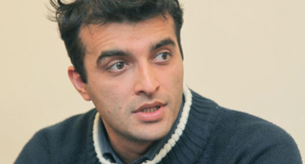 Rasul Jafarov. Photo by Aziz Karimov for the ‘Caucasian Knot’. Rasul Jafarov. Photo by Aziz Karimov for the ‘Caucasian Knot’.