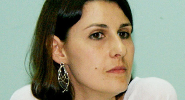 Ekaterina Sokiryanskaya, the project director for Northern Caucasus of the International Crisis Group. Photo by Natalya Kraynova for the "Caucasian Knot" Ekaterina Sokiryanskaya, the project director for Northern Caucasus of the International Crisis Group. Photo by Natalya Kraynova for the "Caucasian Knot"