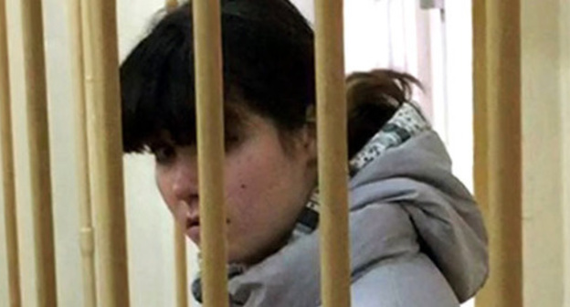 Alexandra Ivanova (Varvara Karaulova). Photo: the press service of the Lefortovo Court Alexandra Ivanova (Varvara Karaulova). Photo: the press service of the Lefortovo Court