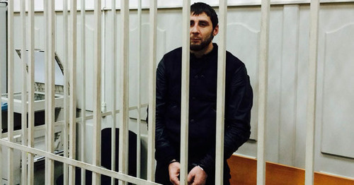 The defendant Zaur Dadaev. Photo by the "Caucasian Knot" The defendant Zaur Dadaev. Photo by the "Caucasian Knot"