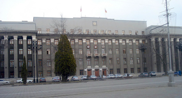 Building of Northern Ossetia government. Photo: http//alaniatv.ru Building of Northern Ossetia government. Photo: http//alaniatv.ru