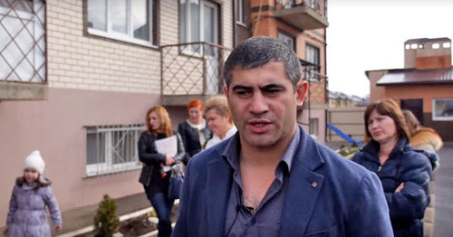 Murad Danelyan, tenant of No. 70 in Izmail Street, Krasnodar. Photo: http://bloknot-krasnodar.ru/ Murad Danelyan, tenant of No. 70 in Izmail Street, Krasnodar. Photo: http://bloknot-krasnodar.ru/