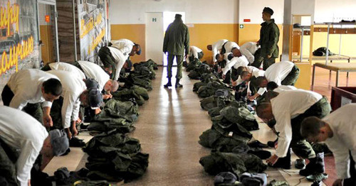 Conscripts. Photo: Mikhail Mordasov / Yugopolis Conscripts. Photo: Mikhail Mordasov / Yugopolis