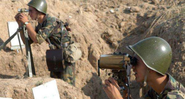 Advance forces of the Defense Army of the Nagorno-Karabakh Republic. Photo: http://analitik.am/ru/news/view/263481 Advance forces of the Defense Army of the Nagorno-Karabakh Republic. Photo: http://analitik.am/ru/news/view/263481